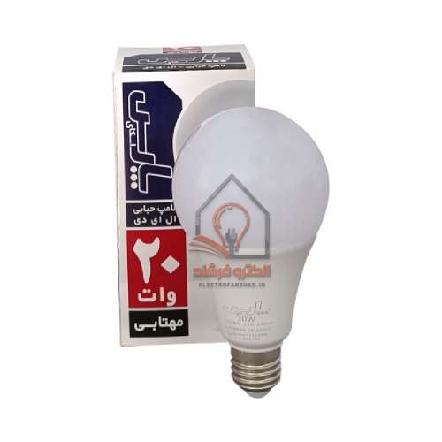 لامپ 20 وات LED پارس اسکای لامپ 20 وات LED پارس اسکای