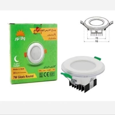 پنل 7 وات گلاریس پارس شعاع توس