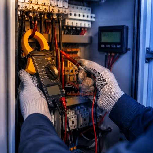 ولت متر و آمپر متر دیجیتال AC